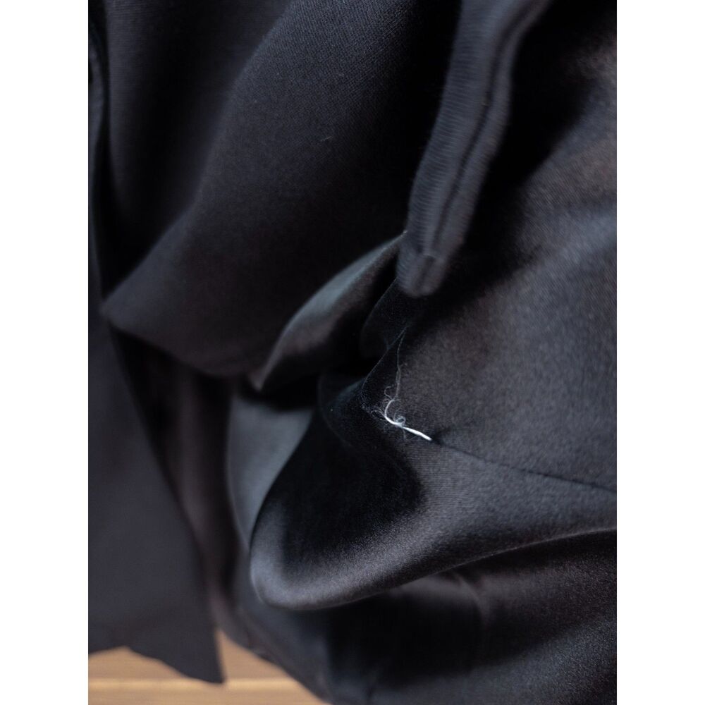 Eileen Fisher Woman Blazer Black 3X Stretch Plus Size Career Workwear Travel - Picture 4 of 9